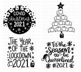 Christmas Quarantine SVG Bundle