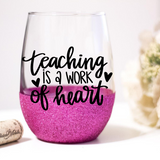 Teaching is a Work of Heart SVG