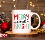 Merry and Bright Svg
