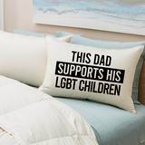 Dad Supports LGBT Children SVG