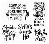 Funny Christmas SVG Bundle