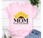 Mom Sunflower SVG