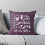 Summer Word Collage SVG