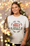 Holly Jolly Christmas Retro SVG