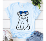 Pig with Bandana SVG