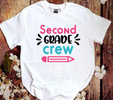 Second Grade Crew Svg