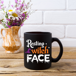 Resting Witch Face SVG