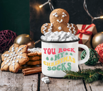 You Rock My Christmas Socks Retro SVG