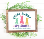 Every Bunny Welcome SVG