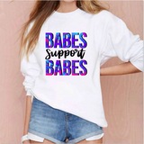 Babes Support Babes Sublimation PNG