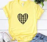 Checkered Heart SVG