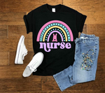 Nurse Easter Rainbow SVG