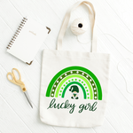 Lucky Girl St. Patrick Rainbow SVG