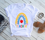 Teacher Rainbow SVG