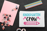 Kindergarten Crew Svg