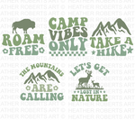 Camping SVG Bundle