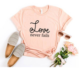 Love Never Fails SVG