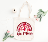 Be Mine Valentine Rainbow SVG