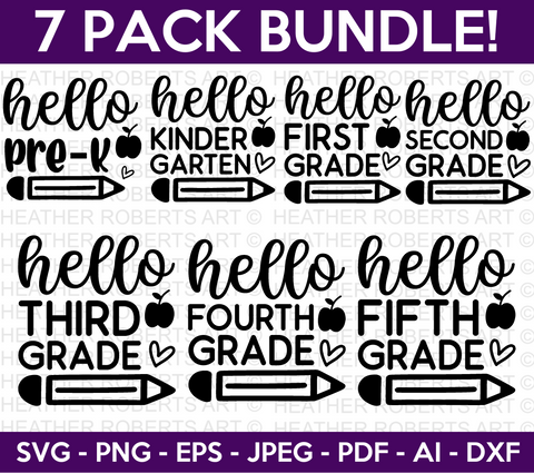 Back to School SVG Bundle