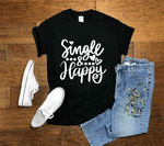 Single and Happy SVG