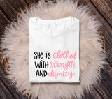 Strength and Dignity SVG