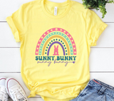 Sunny Bunny Rainbow SVG