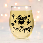 Bee Happy SVG