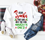 Dear Santa | Naughty Ones Svg