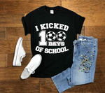 Kicked 100 Days of School SVG