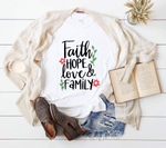 Faith Hope Love Family SVG