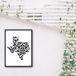 Texas Pattern Design SVG