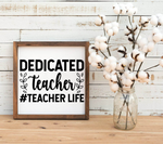 Dedicated Teacher SVG