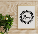 Home Frame SVG
