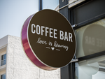 Coffee Bar Sign Svg