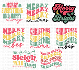 CHRISTMAS RETRO MEGA Bundle, 100 Designs