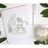 Crying Angel SVG