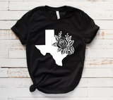 Floral Texas SVG