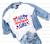 All American Girl SVG