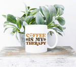 Coffee Is My Therapy SVG