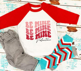 Be Mine Valentine Retro Svg