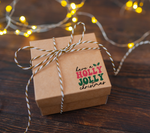 Have A Holly Jolly Christmas Retro SVG