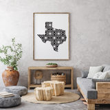 Texas Pattern Design SVG