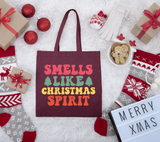 Smells Like Christmas Spirit Retro SVG