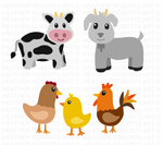 Farm Animals SVG Bundle