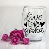 Live Love Aloha SVG