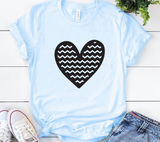 Zigzag Pattern Heart SVG