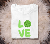 Love Pickleball SVG