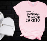 Teaching is my Cardio SVG