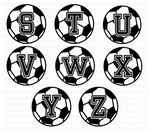 Soccer Monograms SVG Bundle