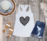 Polka Dots Heart SVG